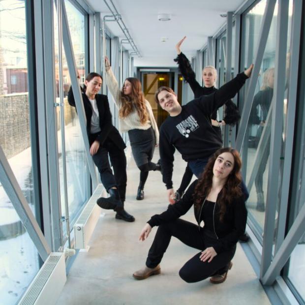 Vasakult Aneta Varts, Sandra Põld, David Truusa, Birgit Orulaid, Marit Miller, Autor: Heili Lindepuu